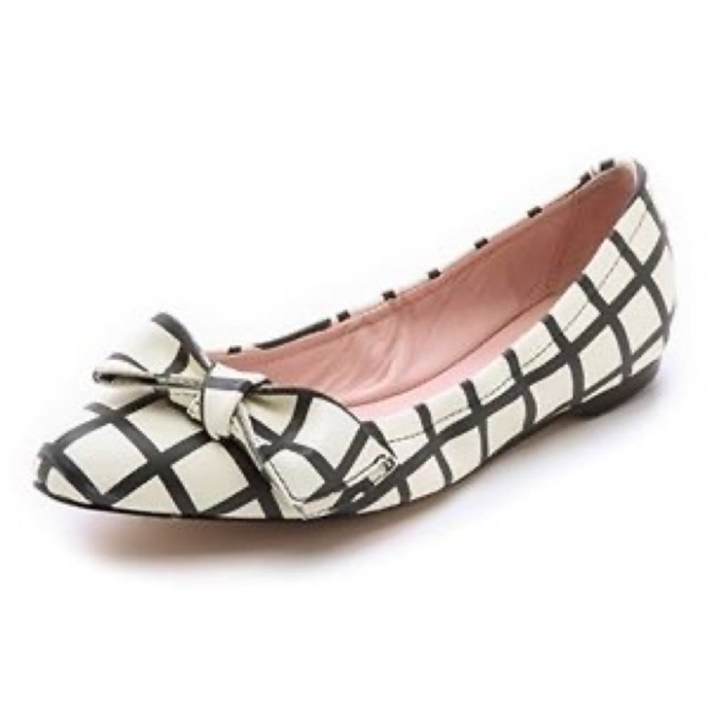 Kate Spade Suki Flats, Adorable Pattern and Bow
